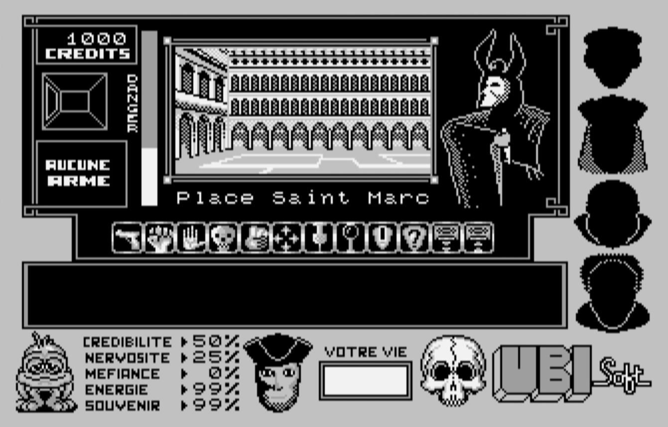 Je ne suis jamais allé à Venise, mais je suis à peu près certain que la place Saint-Marc est un peu plus animée que ça, surtout en période de Carnaval.